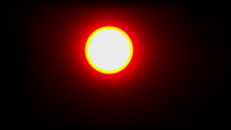 Red-around-the-sun